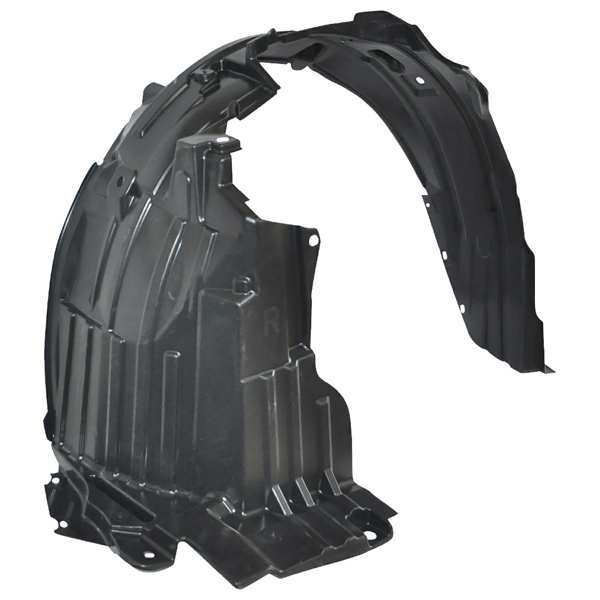 Plastic wheel housing